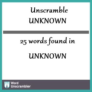 Word Unscrambler helps you find valid words for your next move using the lettered tiles available at your hand. It’s fine if you just wanna win or settle disputes with your teammates but you should also aim to learn and improve your word game strategy to make it easier to score in every play. Just by learning a few words and following a ...
